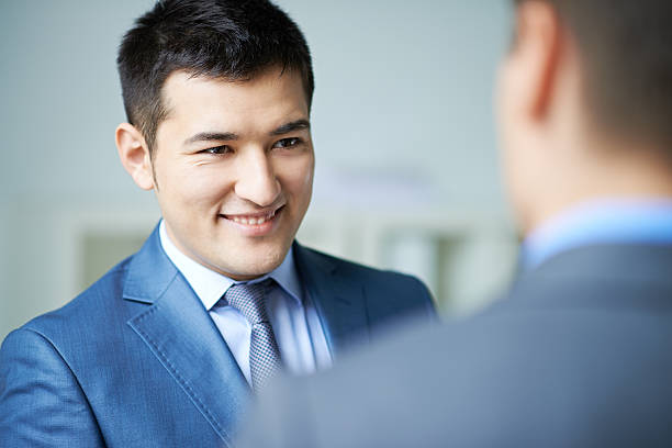 istock Glad to deal with you 186767267