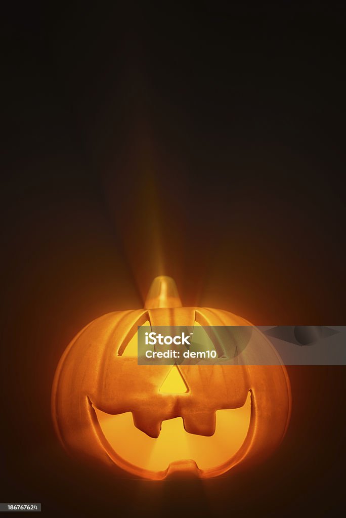 Halloween calabaza con espacio de copia - Foto de stock de Calabaza gigante libre de derechos