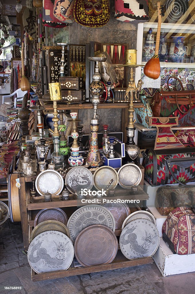 Exhibición de objetos tradicional para la venta en Turquía - Foto de stock de Comprar libre de derechos