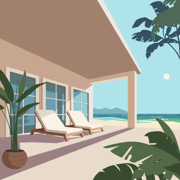 Vector illustration of Vacation