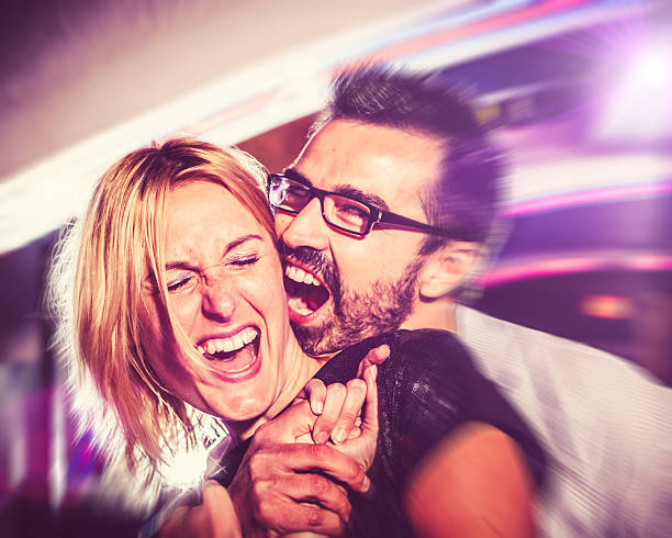 istock Passionate Mid Adults Couple at the Disco 186769260