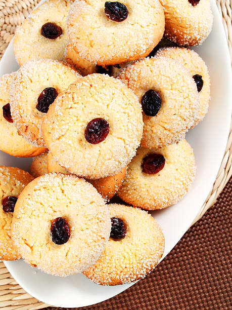 istock Homemade cookies with hazelnuts 186769588