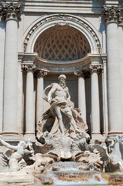 istock Trevi Fountain, detail, Rome 186769643