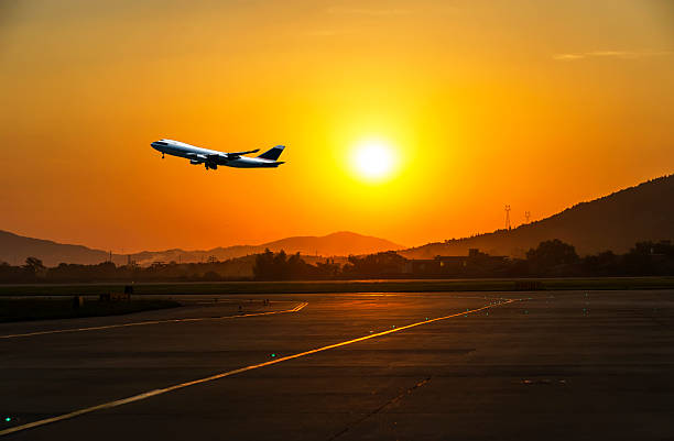istock Airplane near terminal in airport 186769655
