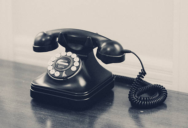 istock faux vintage phone 186773525
