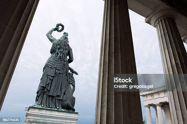 Hall Of Fame In Munich Germany Stock Photo - Download Image Now - Munich, Theresienwiese, Architectural Column