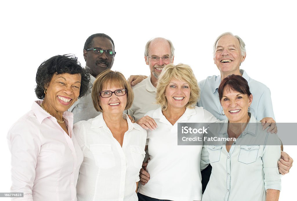 Groupe de personnes âgées diversifiée - Photo de Adulte libre de droits