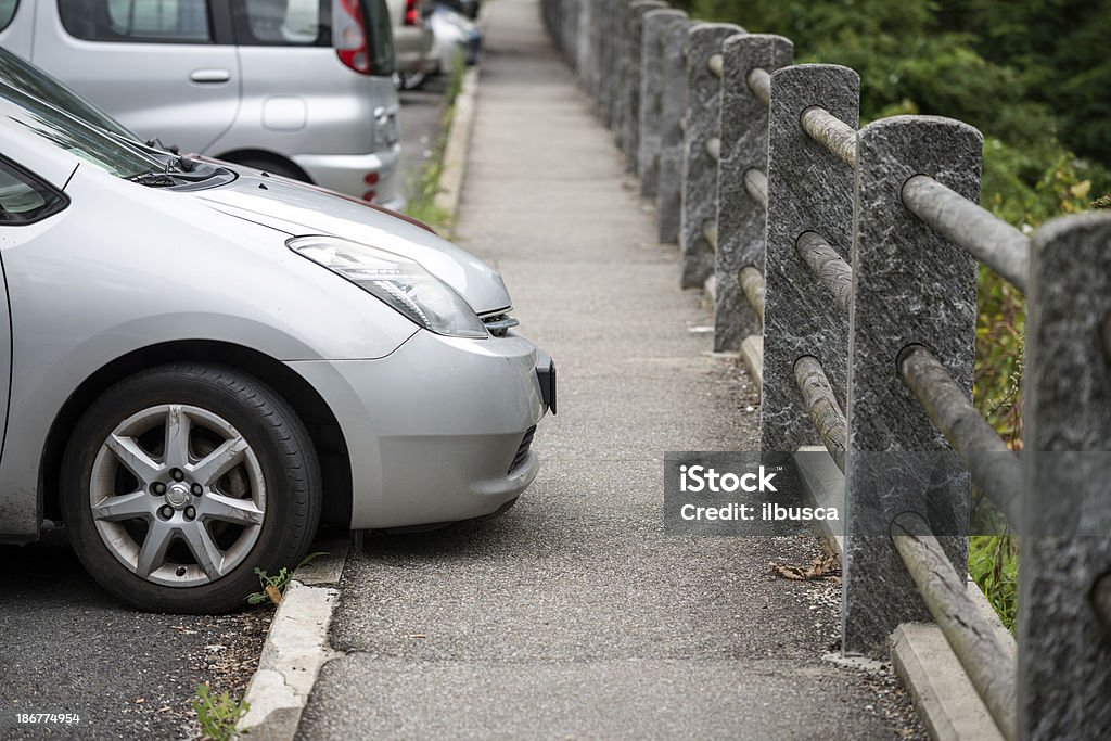 Parcheggio all'aperto - Foto stock royalty-free di Parcheggio