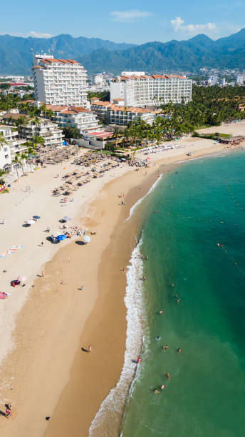 istock Beach in Puerto Vallarta Surrounded by Mountains. Mexico 1867749691