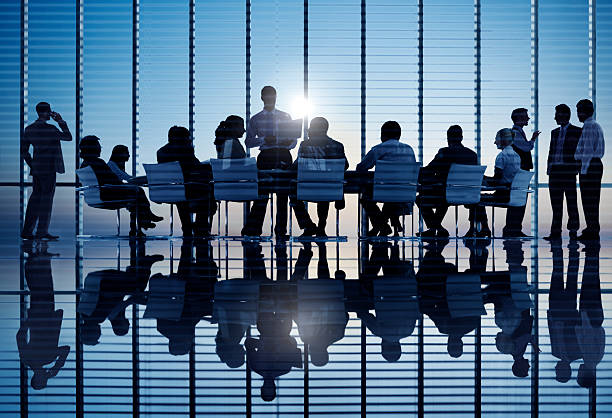 istock Business Team at a Meeting 186775226