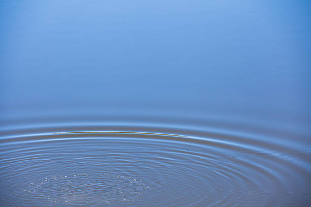 istock Ripples in calm blue water 186775396