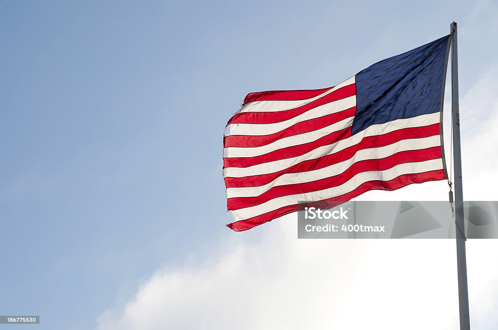 Amerikanische Flagge - Lizenzfrei 4. Juli Stock-Foto