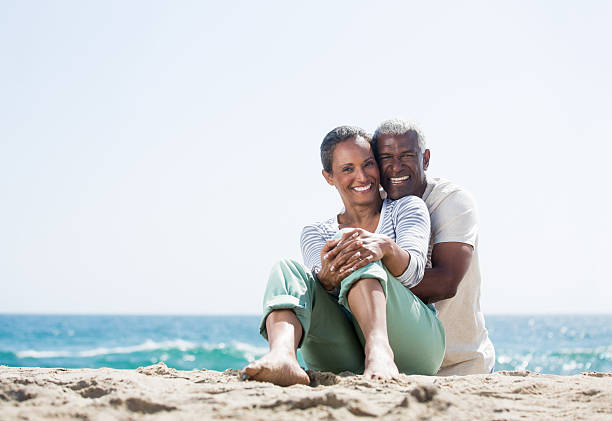 istock Happy senior couple 186776207