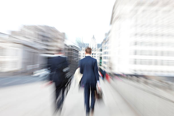 istock Two Businessmen Walking in London 186776430