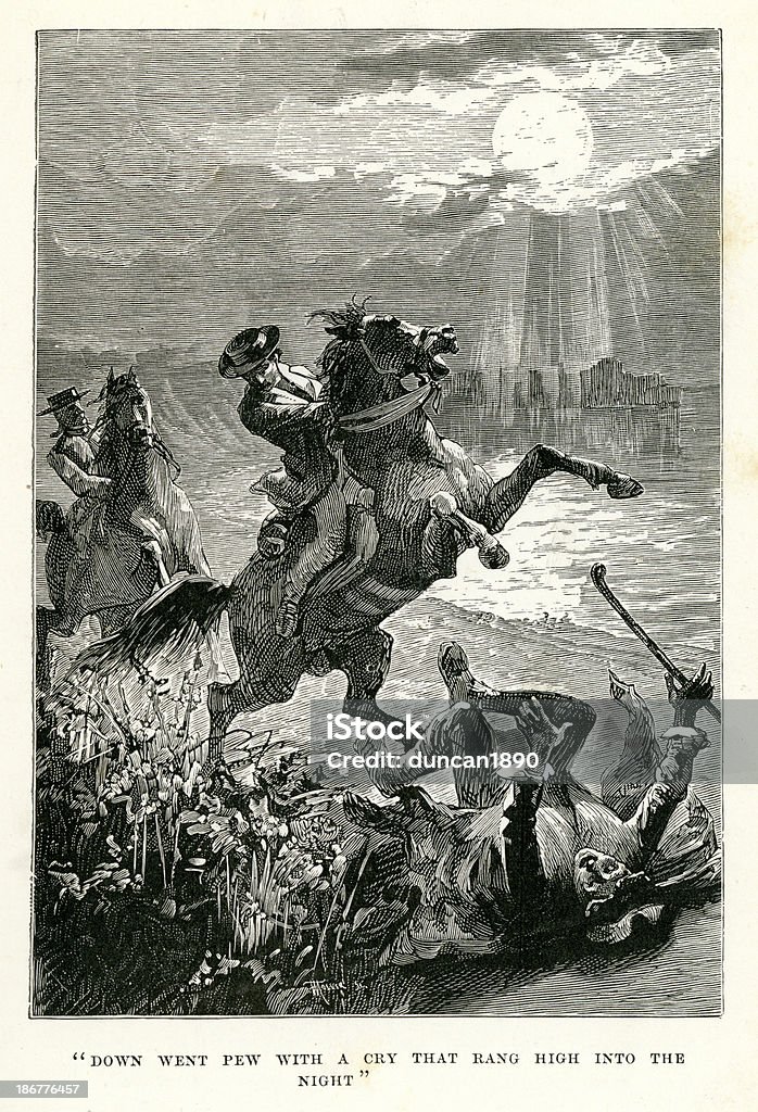 Treasure Island - Lizenzfrei Auf den Hinterbeinen Stock-Illustration