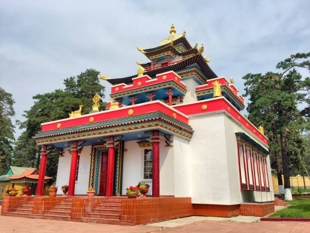istock Buddhist Temple in Buryatia, Russia 1867765012