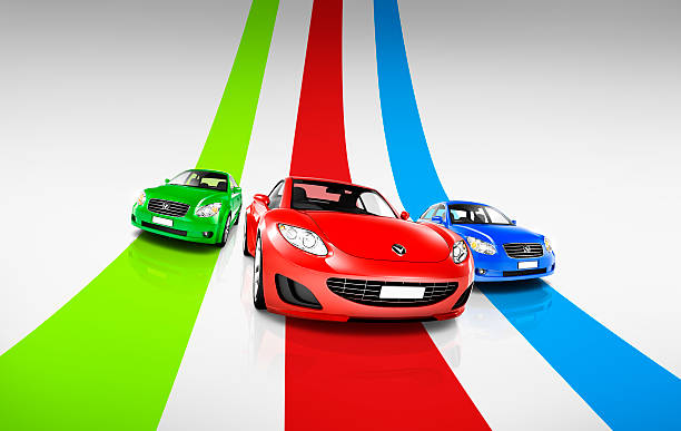 istock Cars on Track 186778595