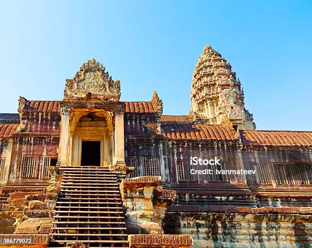 Photo libre de droit de Angkor Wat Cambodge banque d'images et plus d'images libres de droit de Angkor Wat - Angkor Wat, Antique, Asie