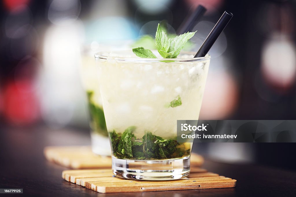 Cocktails collection - Mint Julep Ingredients: Mint Julep Stock Photo