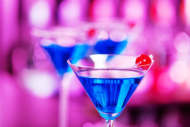 Cocktails Collection - Blue Martini