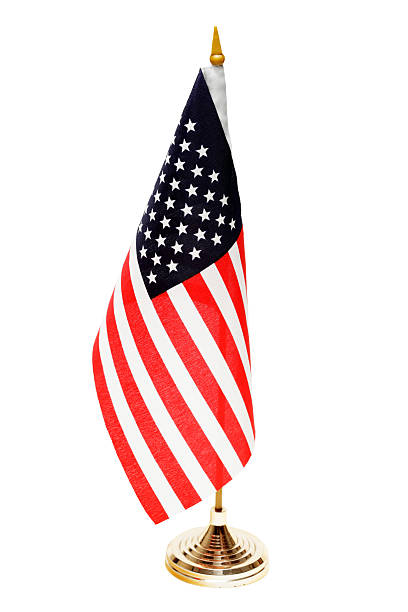 istock Desktop flag of the USA 186779991