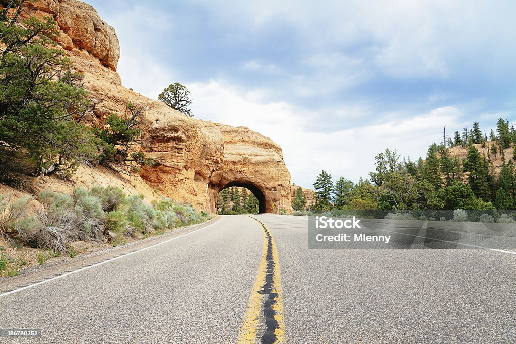 Arco Parque Nacional de Bryce Canyon EUA - Royalty-free Ao Ar Livre Foto de stock