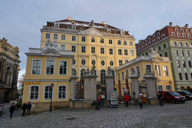 dresden - cosel palais - coselpalais - fotografias e filmes do acervo