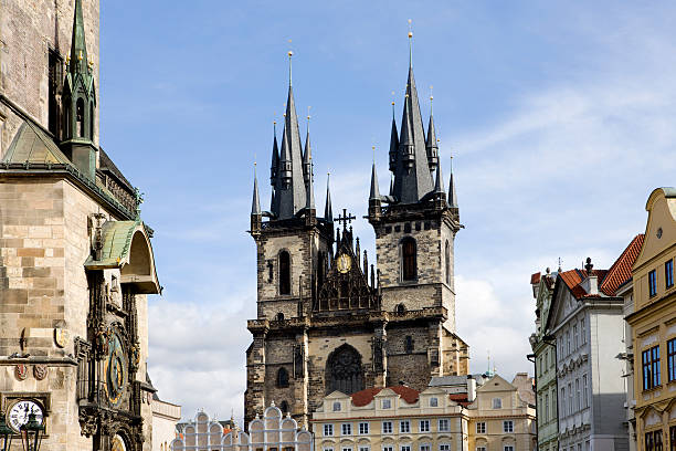 istock Prague, Czech Republic, Tyn Church 186781498