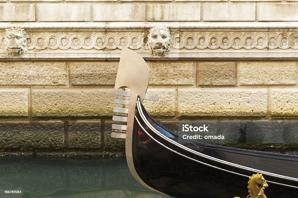 Gondala datail in Venedig - Lizenzfrei Außenaufnahme von Gebäuden Stock-Foto