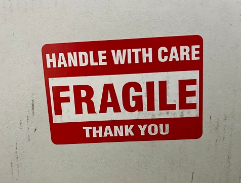 Fragile parcel delivery
