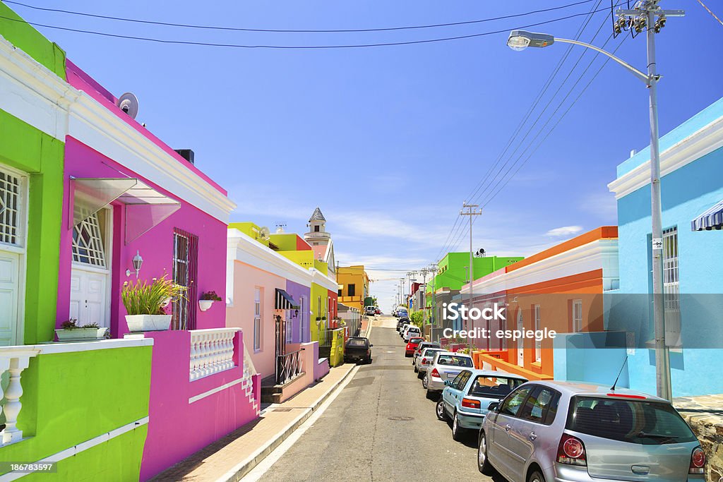 Bo-Kaap, Cape Town Colorful Bo-Kaap also known as Malay Quarter, Cape Town, South Africa Malay Quarter Stock Photo