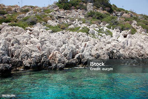 Meerlandschaft Stockfoto und mehr Bilder von Antalya - Antalya, Blau, Fels