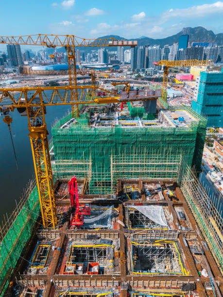 istock Construction site in Kai Tak, Hong Kong 1867855972