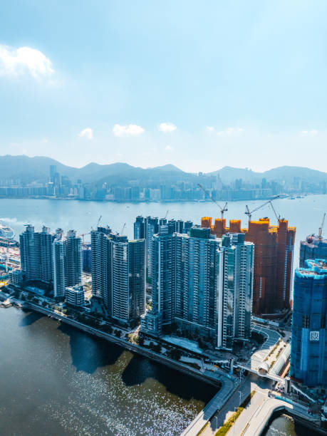 istock Drone view of Kai Tak Development Area in Kowloon, Hong Kong 1867856494