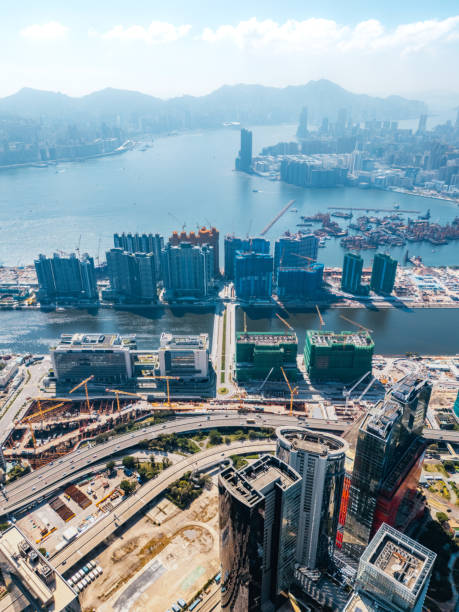 istock Drone view of Kai Tak Development Area in Kowloon, Hong Kong 1867856498