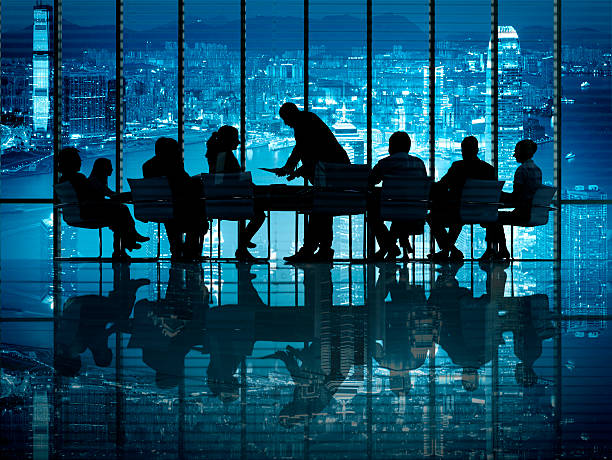 istock Business Team at a Meeting 186786160