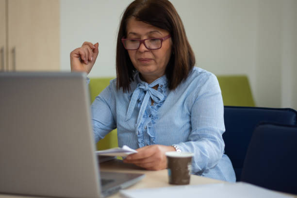 istock Business woman in office 1867884435