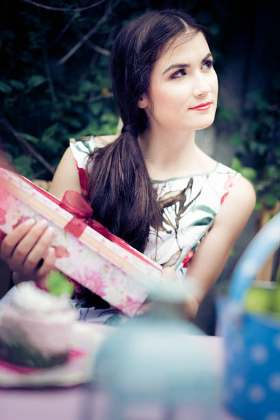 istock cute fashion model 186788597