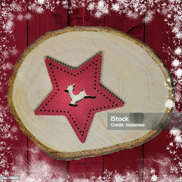 Stella Di Natale Rosso - Fotografie stock e altre immagini di A forma di stella - A forma di stella, Alce, Avvento