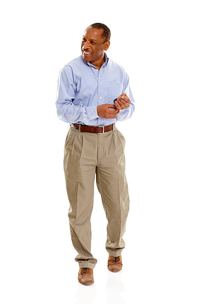 istock Happy african man looking away smiling 186788892