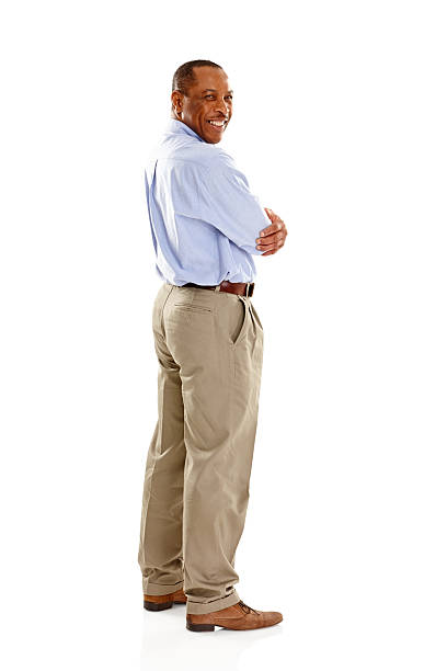 istock Happy african man looking at camera smiling 186788956