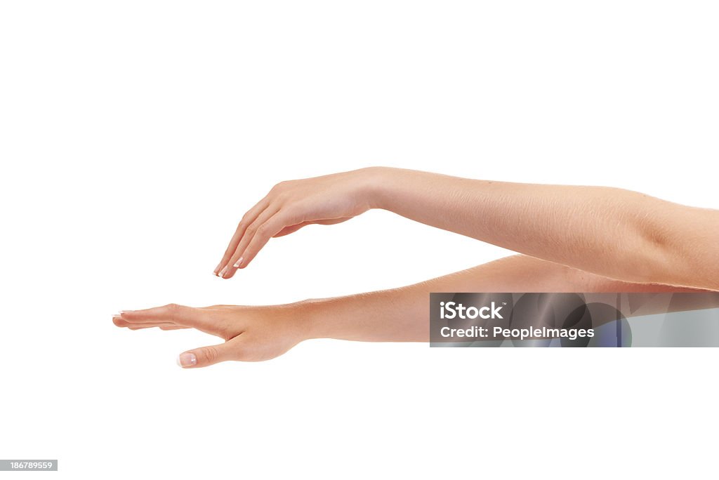Smooth hands and soft skin Cropped shot of a woman's hands Adult Stock Photo