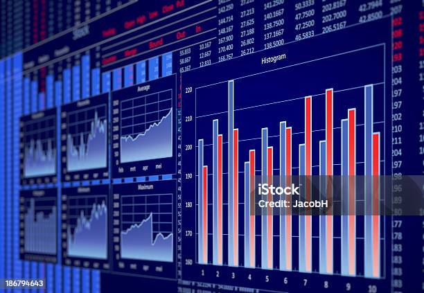 Generic Stock Generic Chart Stock Photo - Download Image Now - Abstract, Analyzing ...