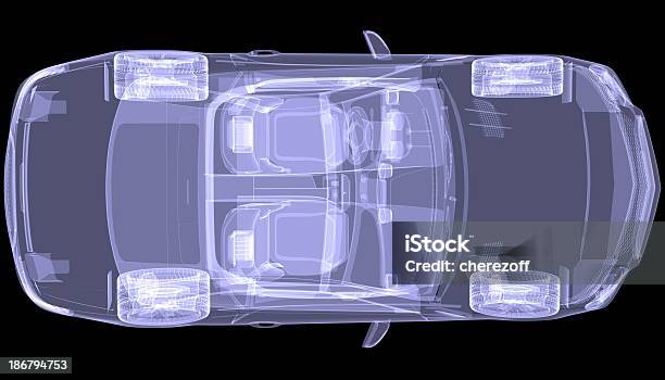 Xray Concept Car Stock Photo - Download Image Now - Car, X-ray Image, Three Dimensional