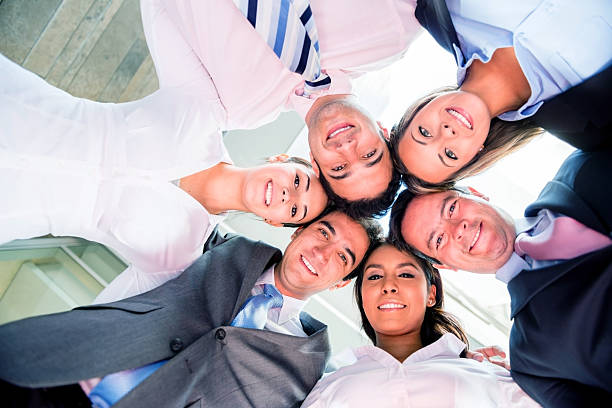 istock Business people in a circle 186795894