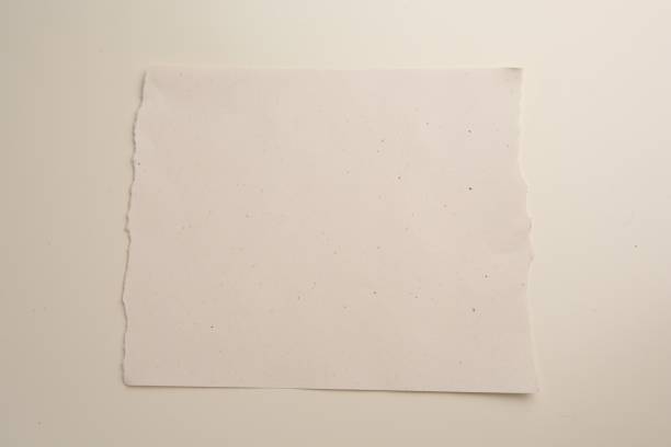 istock Sheet of parchment paper on beige background, top view 1867959971