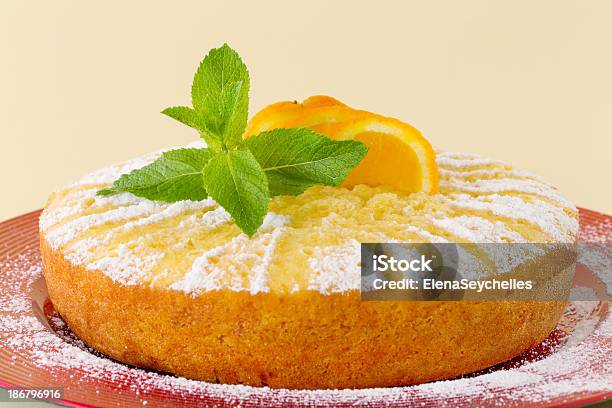 Home Made Whole Testy Orange Cake Stock Photo - Download Image Now - Baked, Cake, Close-up