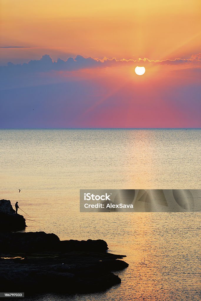 Величественный sunrise - Стоковые фото Блестящий роялти-фри