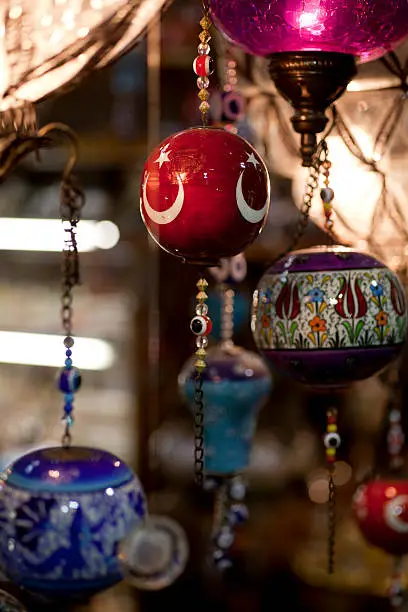 turkish souvenir in istanbul grandbazaar