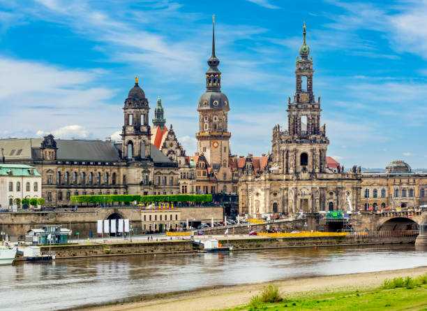 istock Dresden cityscape and Elbe river in Saxony, Germany 1867973102